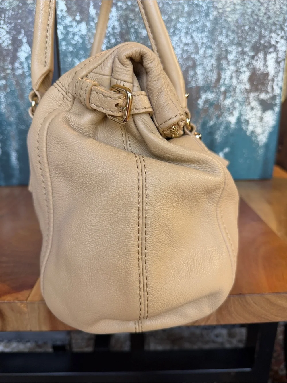 Kate Spade Old Money 2010’s Cobble Hill Leslie Slouchy Pebbled Leather Bag EUC